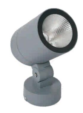 LED户外投光灯底座园林庭院广场景观 外墙圆形投射灯5W10W30W40W