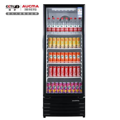 澳柯玛商用展示柜啤酒饮料柜 黑色无灯箱SC-316 317 216 266