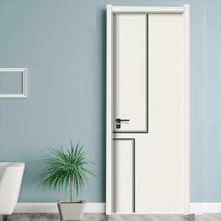 批发木门实木晶碳内门白色装间套门卧室室门厂家门家用门房复合