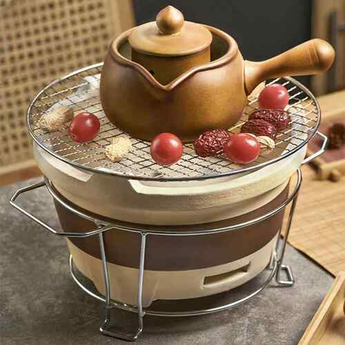 围炉煮炉器具全套烤茶火用炉套装家室内烧烤炭火炉F77T8H98户外煮