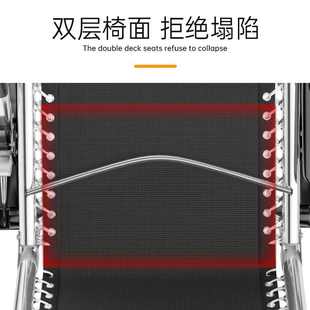 躺椅折叠午休一名办公室午睡家用阳台沙滩两用靠背藤椅懒人沙发椅