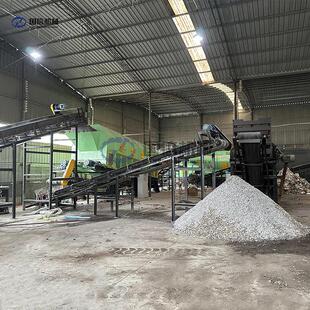城市生活垃圾分设选活机 生垃分类撕碎打包设备 圾DNH-LJFX生活垃