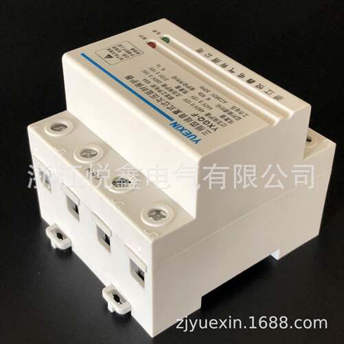 三相四线缺零缺相保护自复式过欠压延时保护器4p63A80A