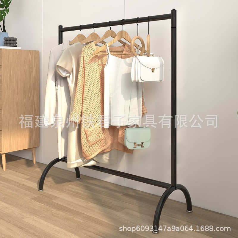 现代简约落地轻奢女装店落地式挂衣架商场衣服陈列架服装店展示架