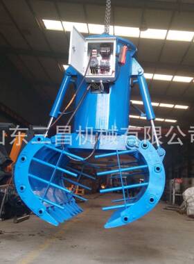 厂家源头销售挖掘机棉花抓子抓草捆神器挖机棉花抓具