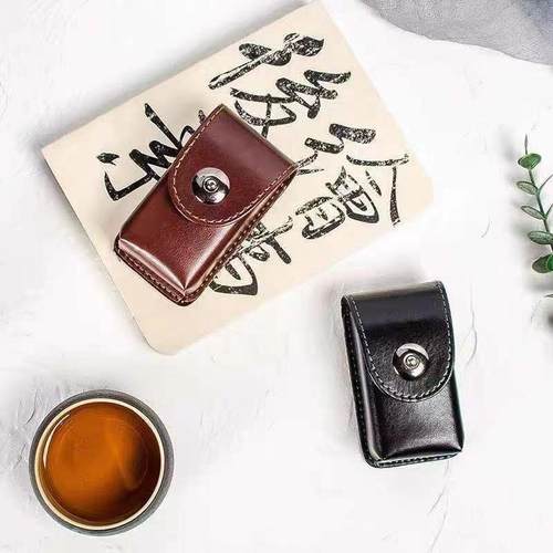 老花镜眼镜盒经典便携磁铁眼镜袋