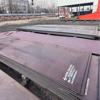 内蒙呼伦比尔现货热轧Q355B中厚板低合金钢板14-40锰板铺路板