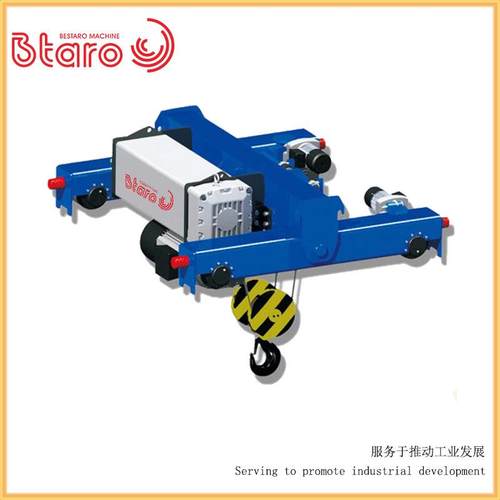 加工定制钢丝绳双梁电动葫芦双梁起升机低噪音变频家电动葫芦2吨