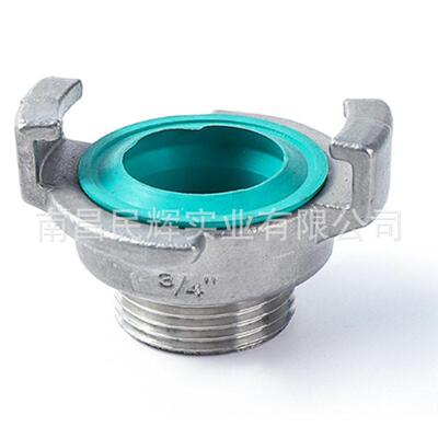 不锈钢空气空接头 Geka Coupling 格卡接头 羊角式geka外螺纹
