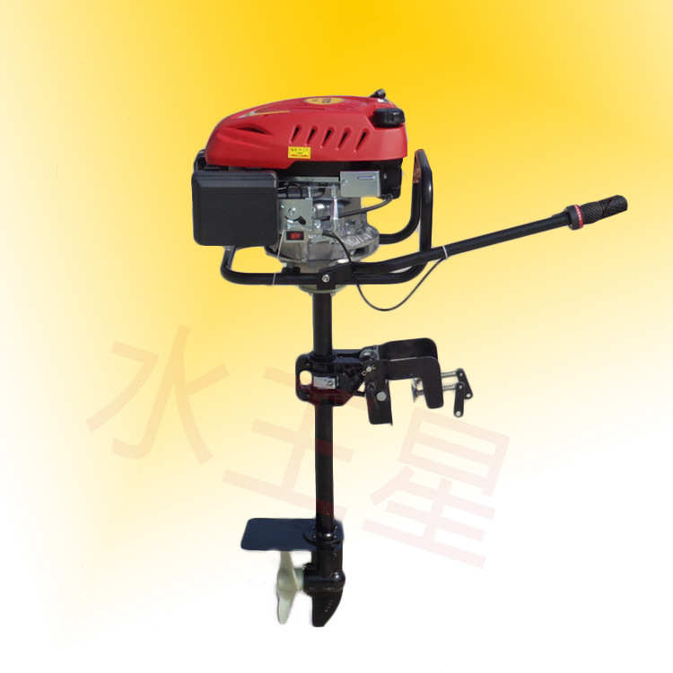 尚志市汽油船用推进器多功能汽油挂桨机四冲程船挂机批发