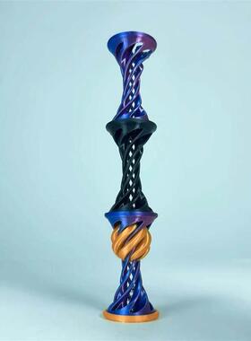 3d打印螺旋弹簧跳跳球三节彷真减压新奇特动物儿童可弹射解压玩具