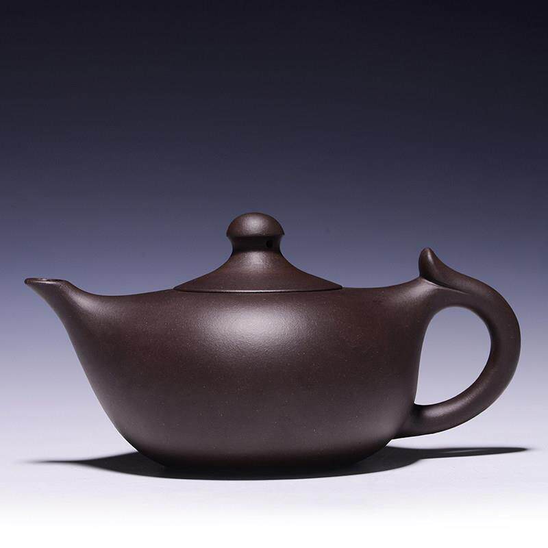 宜兴纯手工紫砂壶 神灯款紫泥茶壶 新中式功夫茶茶具 201-300ml