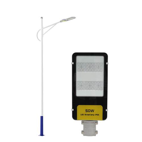 led路灯ledsolarstreetlight庭院灯道路挑臂新农村超亮路灯