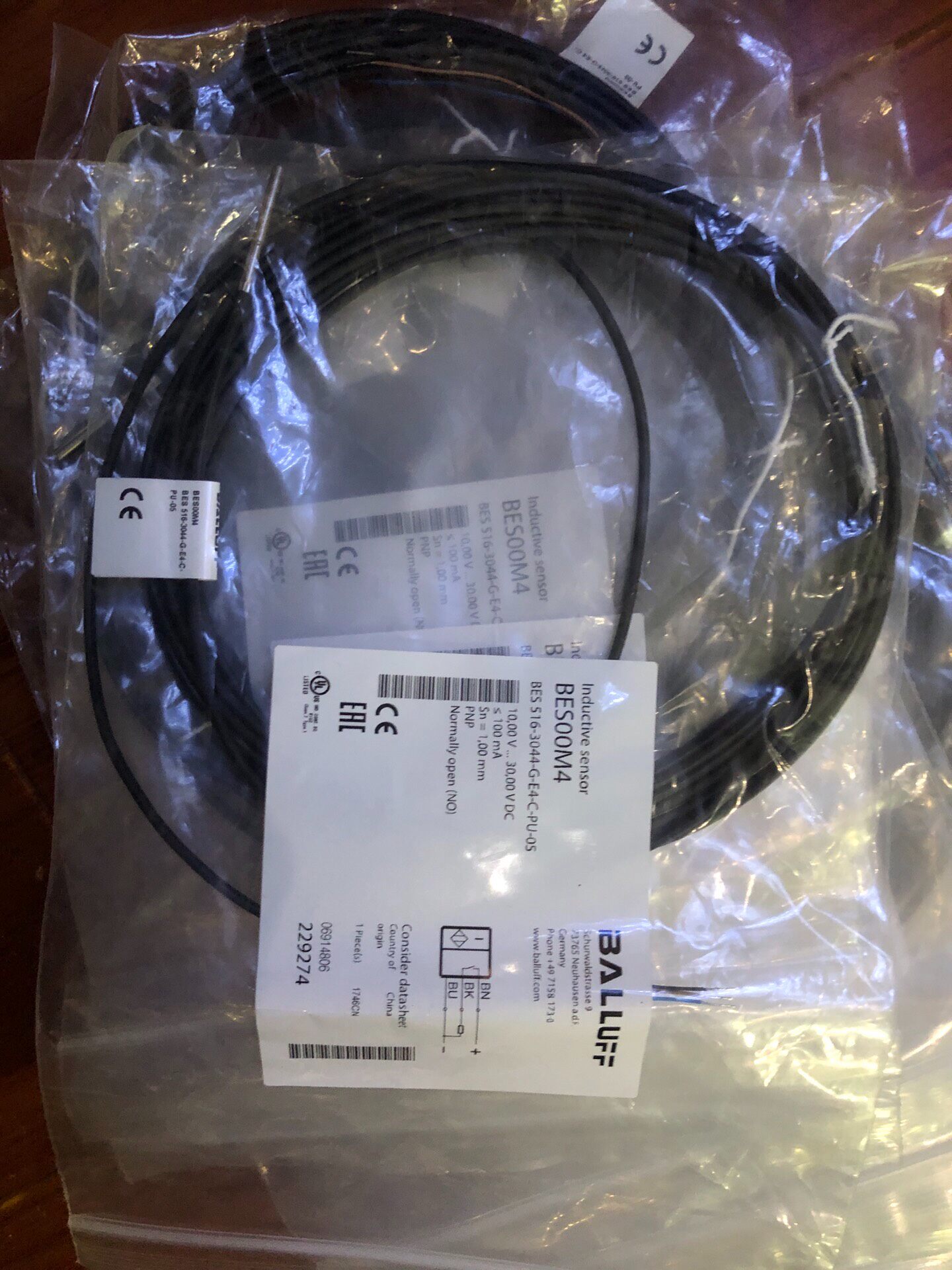 BALLUFF巴鲁夫传感器BES00M4 BES 516-3