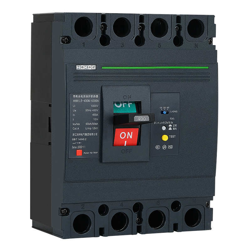 三相四线漏电断路器4P塑壳三相电380v电闸保护器空气开关100a250a