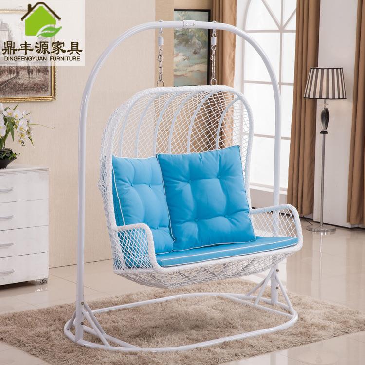 厂家懒人阳台吊篮 休闲时尚吊篮椅 阳台鸟巢双人秋千椅摇篮