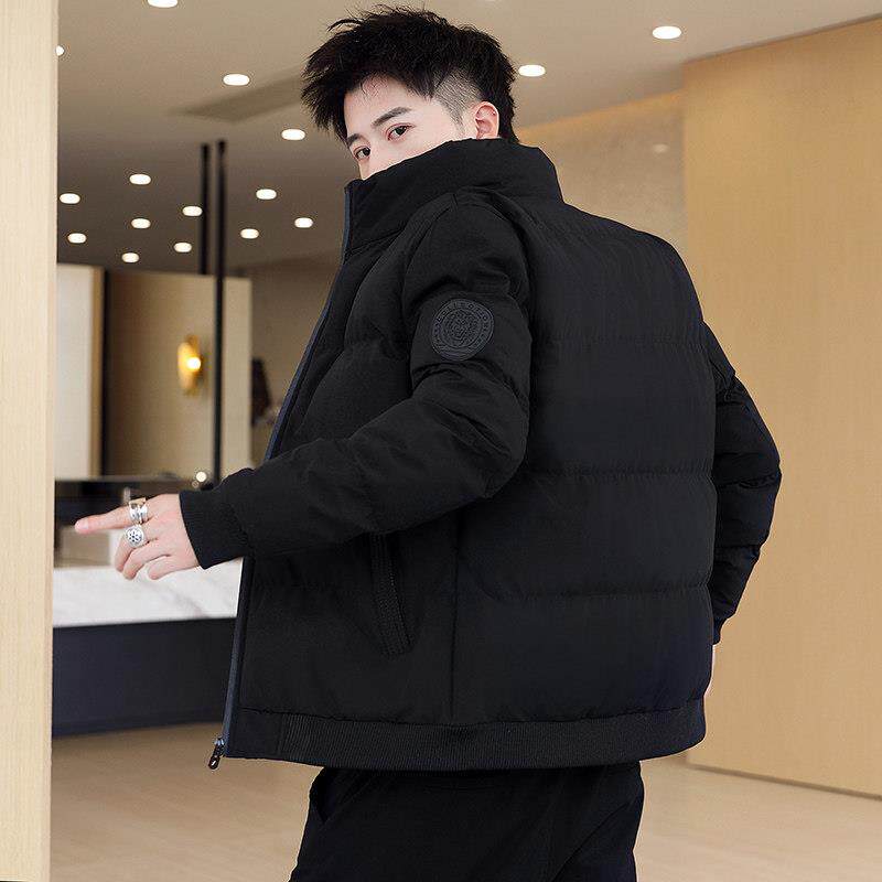 羽绒棉外套男士时尚品牌冬季2025新加厚美国时尚工作服棉外套男士