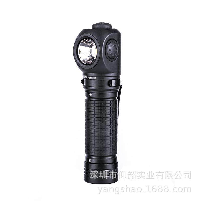 NEXTORCH纳丽德P10 1400流明18650电池多光源拐角手电直角手电