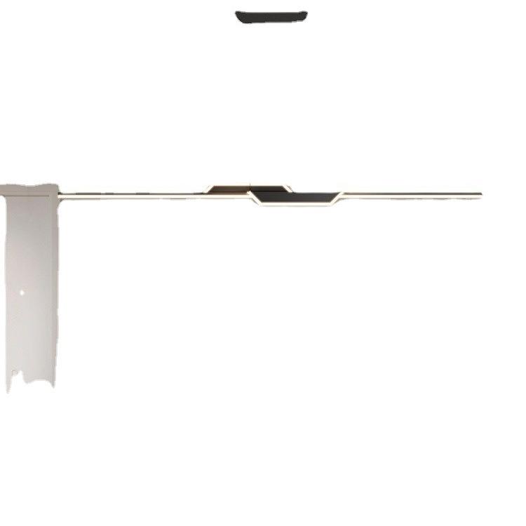 广584东中山餐代厅吊灯一字北欧现简约极设简轻奢条计师岛长台餐