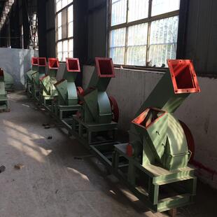 800型竹木削片机定做可移动式木材削片机柴油动力削片粉碎机