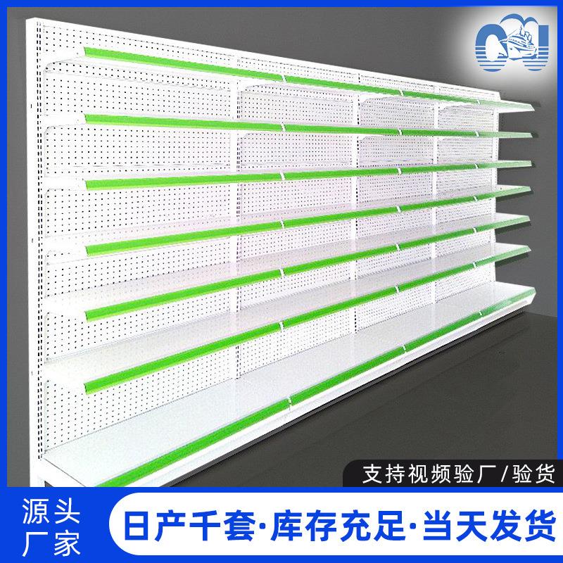 江苏单双面超市货架母婴店便利店药店文具展示架 超市货架