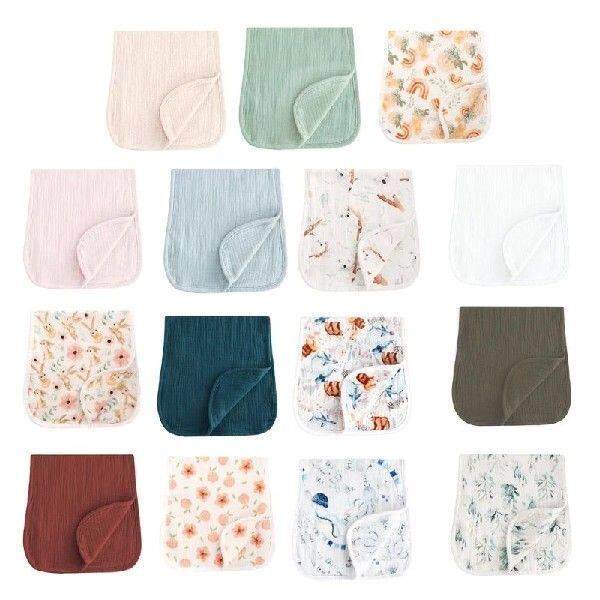 Cotton Burp Cloths 6-layer Face Towel Toddlers Shoulder Pad