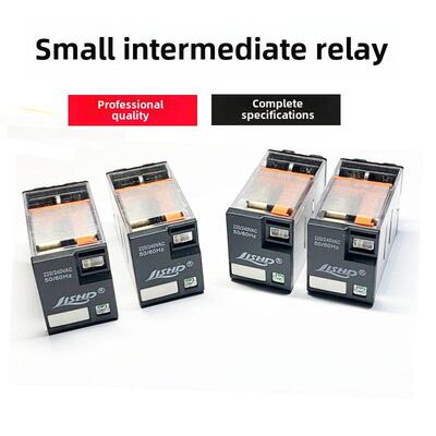 小型电磁中间继电器小8英尺14英尺大8英尺Ac220V Ac110V Dc12V Dc