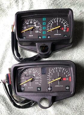 机车仪表总成CG125转速表盘珠江幸福XF150里程表公里咪表码表