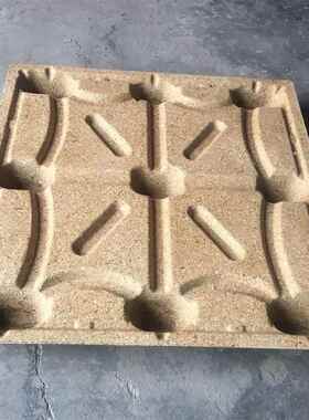 保木屑卡模压托板盘物流环运出货卡板输木质模压托盘OYP免蒸熏托