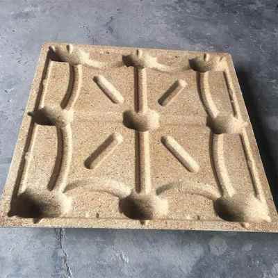 保木屑卡模压托板盘物流环运出货卡板输木质模压托盘OYP免蒸熏托