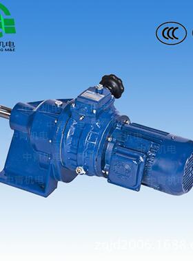 直销JWB-X0.37B-100D(F)铝合金无级变速机蜗杆齿轮减速机