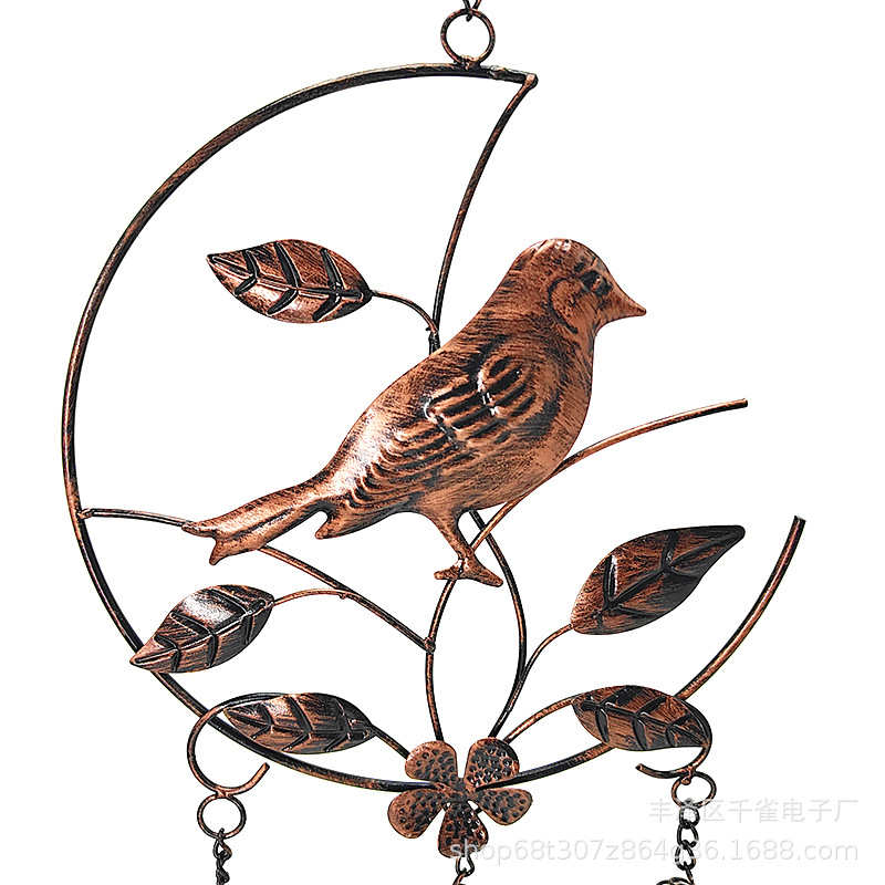 厂艺悬挂带鸟铁蜂鸟喂水器鸟式供食器用品钩用喂户外器鸟喂