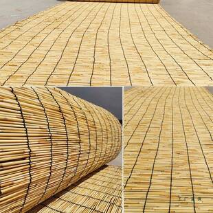 芦装 苇F9686H8M帘草帘子卷大顶吊墙面饰隔断户外遮阳帘门帘芦苇席