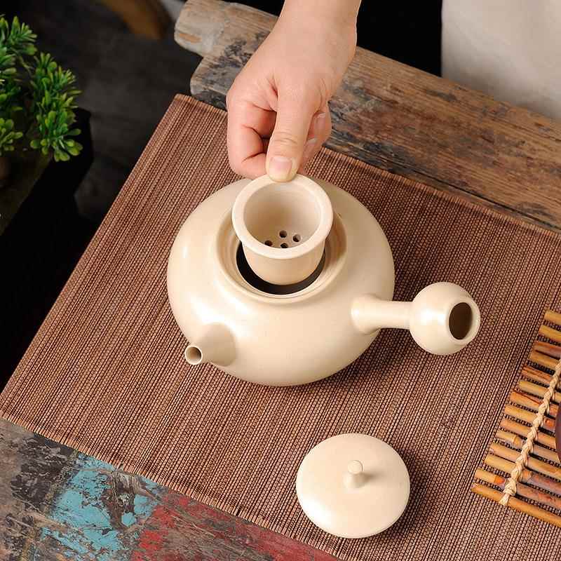 创意罐壶煮茶罐壶套装苏打釉酒精苏打釉外炉炭炉双炉用围煮茶户露