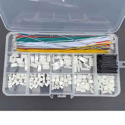 GH1.25MM胶壳插头接线端子压线簧片接插件盒带锁扣10色28AWG电缆