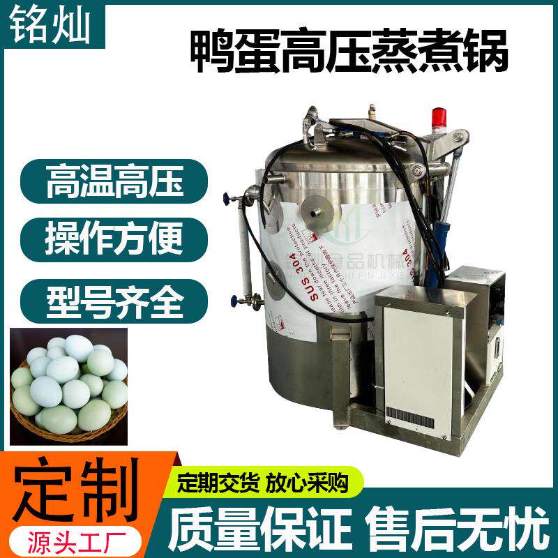 鸭蛋大型高压锅粽子全自动蒸煮锅玉米鸡蛋高压蒸煮锅