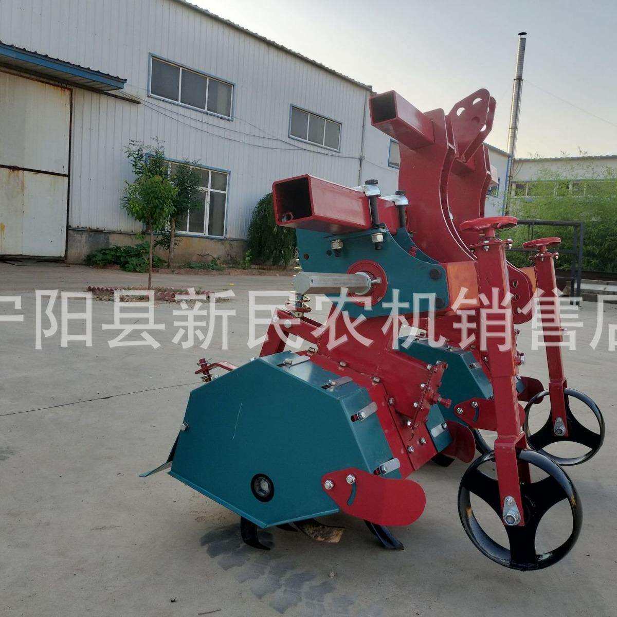 中耕除草机两行三行现货中耕锄草机拖拉机带旋耕松土除草机培土机