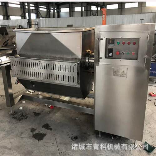 电磁横轴卧式炒面搅拌锅海带丝刮底受热均匀不粘锅电加热智能控温