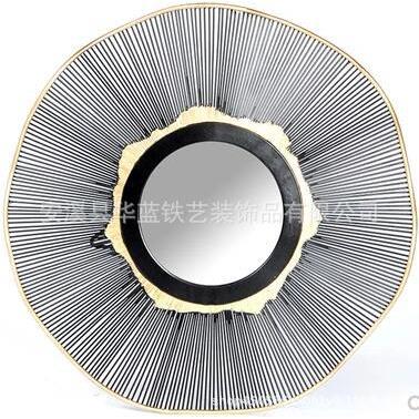 板房客厅玄关五金壁挂壁饰后现代轻奢别墅酒店墙饰软装家居饰品