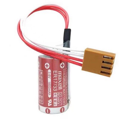 适用3G2A9-BAT08 OM RON PLC电池 ER17/33 ER17330782485359