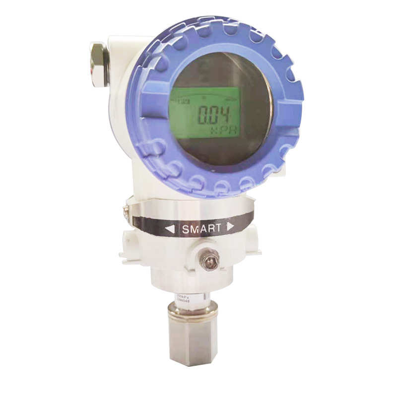 高精度压力4~20mA单晶硅压力变送器螺纹安装智能数显金普