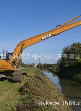 科德机械供应CX210B-EM挖掘机加长臂，两段式加长臂挖沟清淤