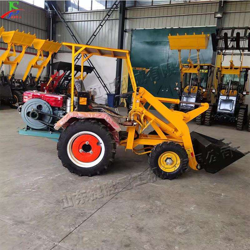 出口非洲小型装载机 建筑工程物料搬运车 四驱燃油式液压装卸车