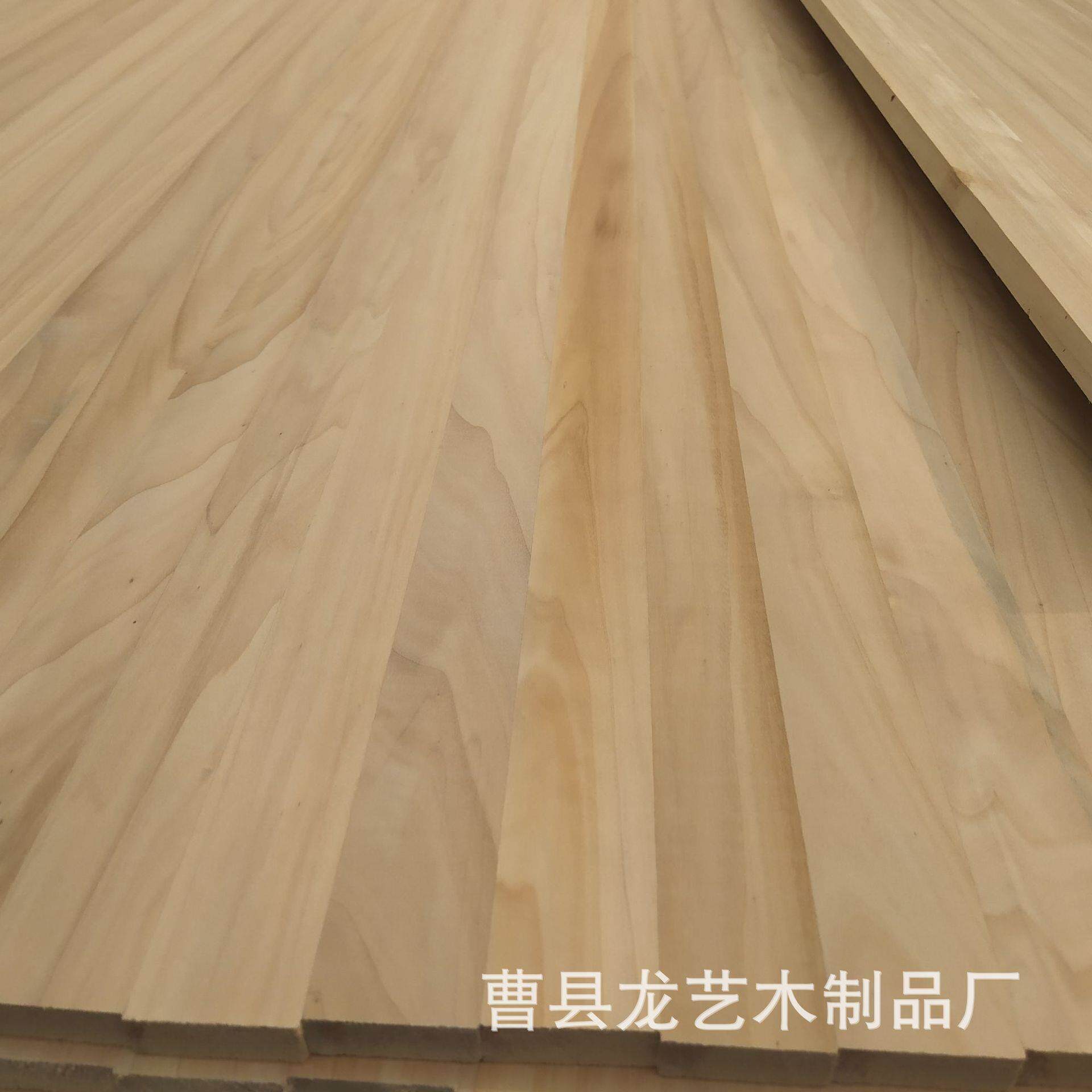碳化杨木拼板杨木抽屉板桌面多规格木板材无结疤家居装修实木大板