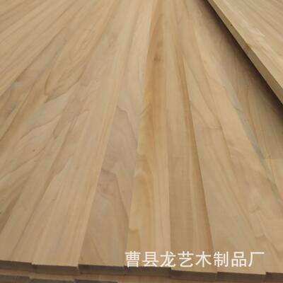 碳化杨木拼板杨木抽屉板桌面多规格木板材无结疤家居装修实木大板