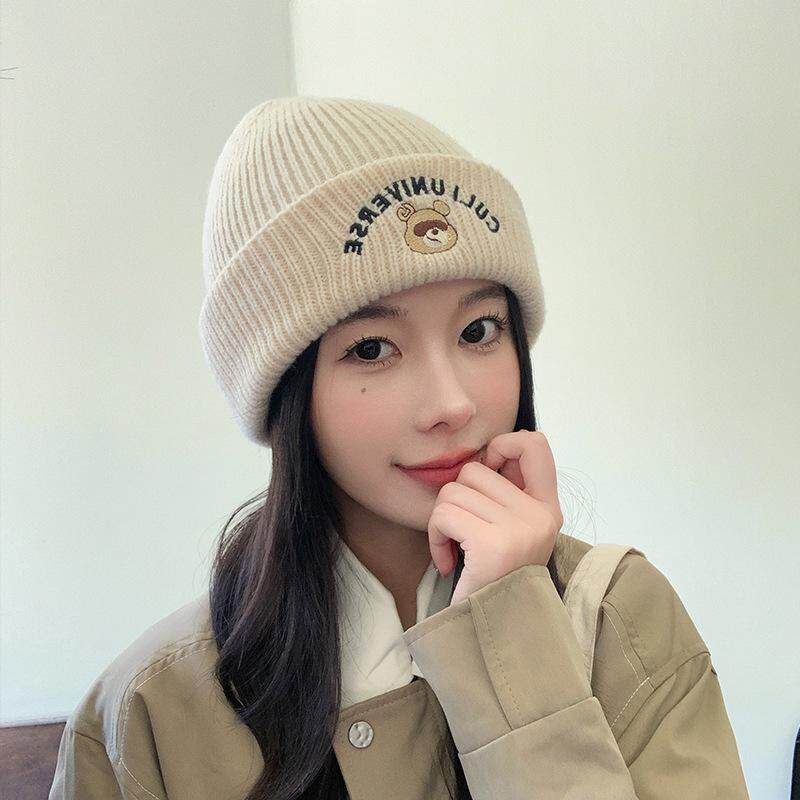 孕产妇坐月子帽产后秋冬季毛线帽子孕妈春天保暖针织帽冷帽冬款女