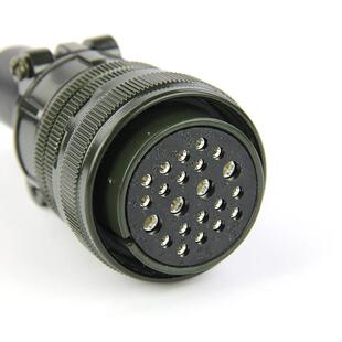 11P22芯第四轴连接器加工航空插头 11S MS3106A28