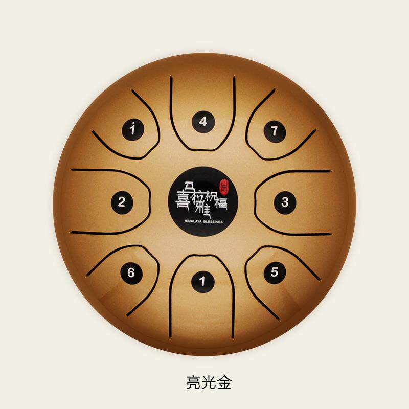 正品儿童早教益智迷业你灵鼓儿童音初学8忘忧鼓专空钢舌鼓手碟鼓