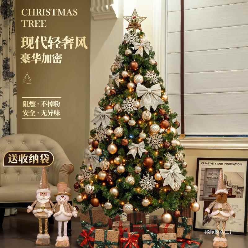 圣诞树客厅摆件家用圣诞装饰圣诞节装饰品大型套餐christmas tree