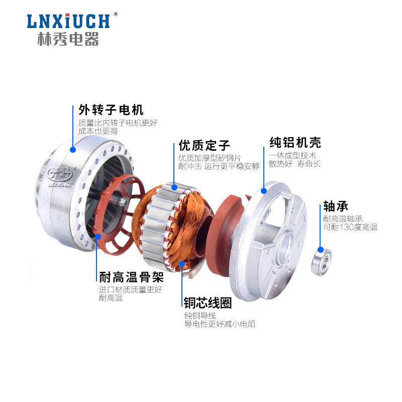 林秀小型工频6配轴流风机换气风扇静音电箱BTS机柜散0热风扇20FZY